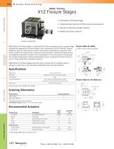 466A Series XYZ Flexure Stages - 1