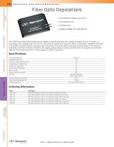 Fiber Optic Depolarizers - 1