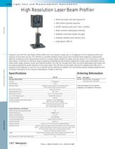 High Resolution CCD Laser Beam Profiler - 1