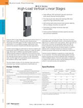 IMS-V Series High-Load Vertical Linear Stages - 1