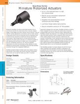 Miniature Linear Actuator NewStep Series - 1