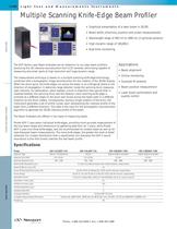 Multiple Scanning Knife-Edge Beam Profiler - 1