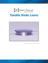 New Focus Tunable Diode Lasers Brochure - 1