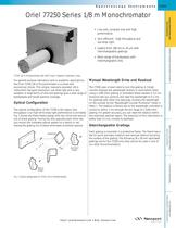 Oriel 77250 Series 1/8 m Monochromator - 1