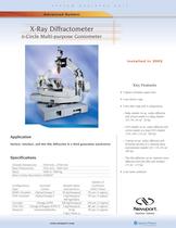 X-Ray Diffractometer - 1