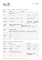 MINITOOLS PRO Leak detector, manometer, anemometer, thermometer, IR thermo-hygrometer - 6