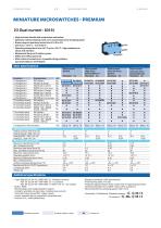 MINIATURE MICROSWITCHES - PREMIUM V-83161-7