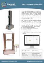 High Elongation Tensile Tester - 1