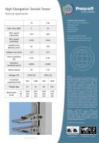 High Elongation Tensile Tester - 2