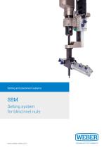 SBM Setting system for blind rivet nuts - 1