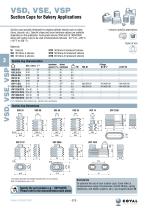 Suction Cups For Bakery Applications, VSD-VSE-VSP - 1