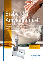 Brabender ® Amylograph®-E - 1