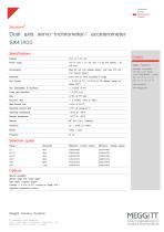 2 axis inclinometer SX41400 series-2
