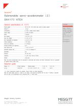 (IS) Z accelerometer type SX41170-2