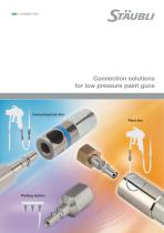 Connection solutions for low pressure paint guns - 1