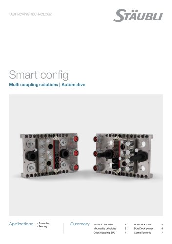  Smart config Multi coupling solutions | Automotive