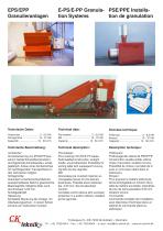 EPS / EPP Granulation system - 1