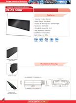 large and bartype solution - panel PC and monitor - 11