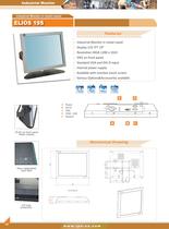 slim metal cased industrial monitors - 5