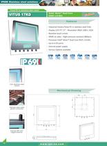 stainless steel Panel PC and monitor - 7