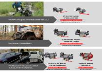 RANGE OF VEHICLE WINCHES 2023-2