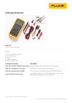 Fluke 87V TRMS Industrial Multimeter - 5