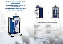 Gross bagging scale WBE 25/50-3
