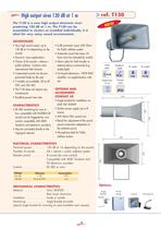 Disaster warning systems - Emergency signalling - 4