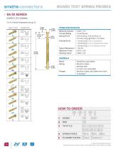 Board Test Spring Probe Catalogue - 10