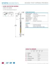 Board Test Spring Probe Catalogue - 12