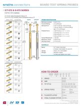 Board Test Spring Probe Catalogue - 16