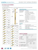 Board Test Spring Probe Catalogue - 22