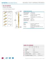 Board Test Spring Probe Catalogue - 8