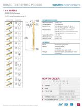 Board Test Spring Probe Catalogue - 9