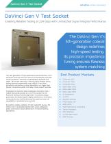 DaVinci Test Socket Gen V-2