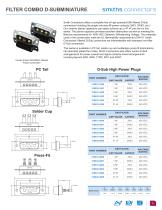 Filtered D-sub connector-9