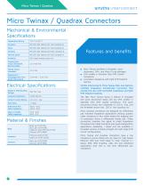 Micro Quadrax/Twinax Catalog - 2