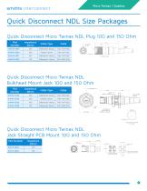 Micro Quadrax/Twinax Catalog - 3