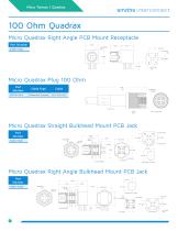 Micro Quadrax/Twinax Catalog - 8