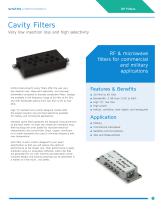 Microwave RF Filters Brochure - 3