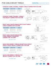 PCB Cable Mount Twinax Datasheet-3