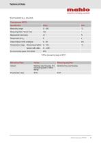 Thermosense HP270 - Web temperature sensor-5