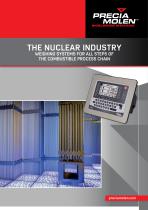 THE NUCLEAR INDUSTRY WEIGHING SY S TEMS FOR ALL STEPS OF  THE COMBUSTIBLE PROCESS CHAIN-1