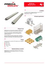 Weighing bars R2 Range - 1