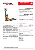 Weighing Pallet Truck X-TRA-L-1