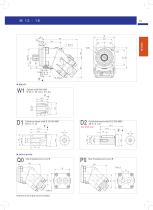Bent axis hydraulic motors - Fixed displacement-13