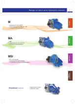Bent axis hydraulic motors - Fixed displacement-3