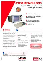 Bench for gas industry DG5-1