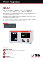 Flow tester | D620 - 1