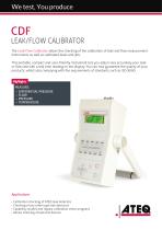 Leak Flow calibrator Calibration checking for leak tester - 1